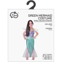 Kostým Morská víla zelený 110-120 cm 4