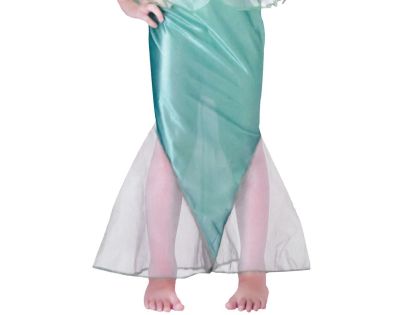 Kostým Morská víla zelený 130-140 cm