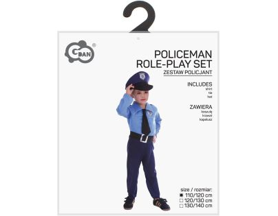 Kostým Policajt-Policistka 110-120 cm