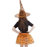Rappa Kostým Sukňa Tutu Halloween s klobúkom 3
