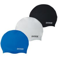 Intex 55991 Kúpacia čiapka modrá 2
