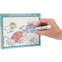 Teddies Kúzelné maľovanie vodou Dinosaury s magickou ceruzkou 2