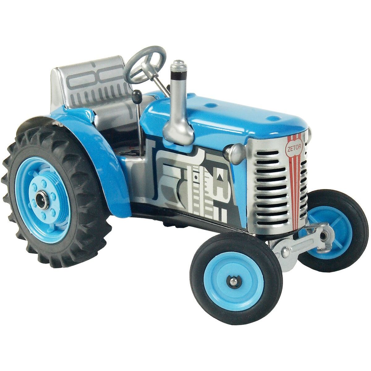 Kovap Traktor Zetor Modrý na kľúčik