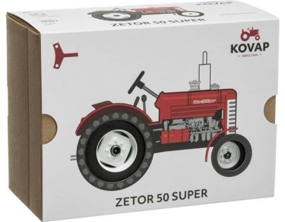 Kovap Traktor Zetor 50 Super červený