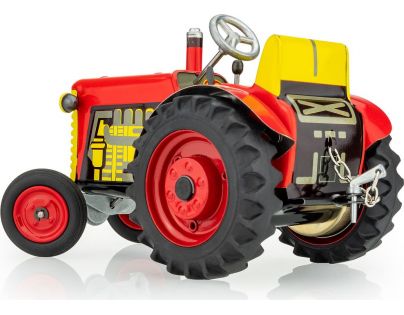 Kovap Traktor Zetor červený kovové disky