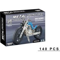 Kovová stavebnica 140 ks - Motorka 2