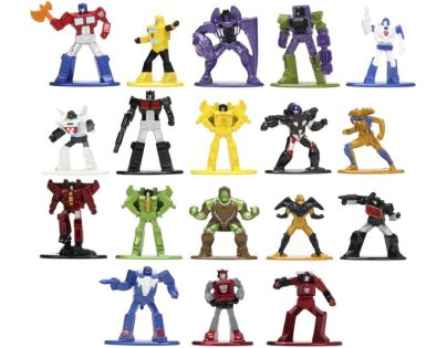 Kovové zberateľské figúrky DC 18 ks séria 3