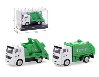 Kovový model popelárskeho vozidla 1:64