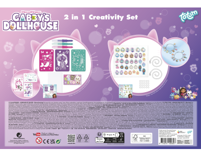Kreatívna sada 2v1 Gábinkin kúzelný domček