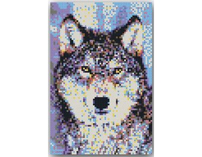 Kreatívna sada Beedz Art - Vlk 7000