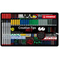 Kreatívny set - STABILO Creative Tips ARTY 30 ks sada CLASSIC - 6 rôznych farieb