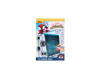 Kresliaca tabuľka LCD 28 cm Princezné-Spidey-Stitch