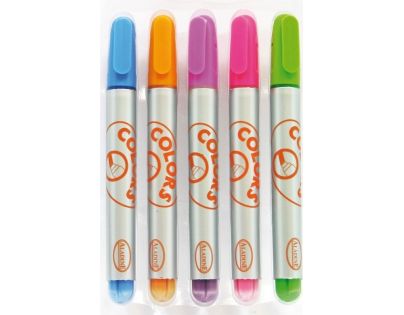 Aladine Kriedové fixy na okná Colors Window 5 ks pastel