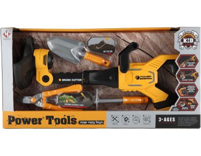 Krovinorez s doplnkami plast 52 cm na batérie so zvukom - Poškodený obal