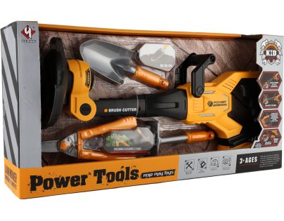 Krovinorez s doplnkami plast 52 cm na batérie so zvukom - Poškodený obal