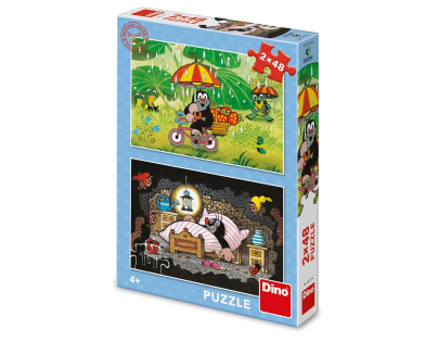 Dino Krtkov deň 2x48 Puzzle