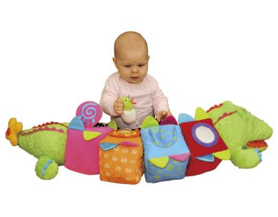K's Kids KA10568 - Krokodýl KrokoBloko, víceúčelová hračka