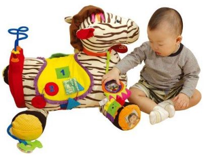 K's Kids Velká zebra Ryan s 28 funkcemi zábavy
