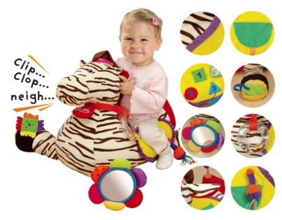 K's Kids Velká zebra Ryan s 28 funkcemi zábavy