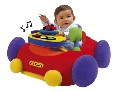 Kids Veľké látkové elektronické auto GoGo