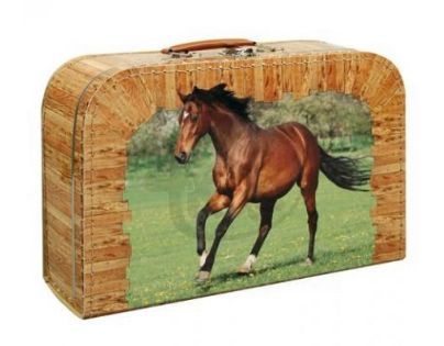 Kazeto 767-9048/035/7070 - Dětský kufřík Kůň 35 cm