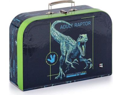 Karton P+P Kufrík lamino 34 cm Jurassic World Adult Raptor