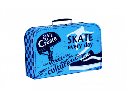 Kazeto Skate modro černý 35 cm