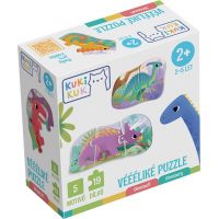 KukiKuk Veľkééééé puzzle Dinosauri 4