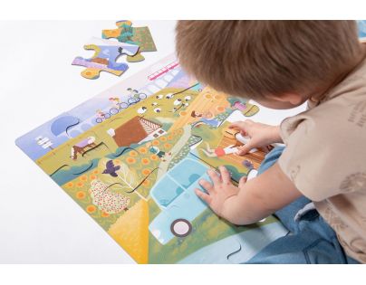 KukiKuk Veľkééééé puzzle Na výlete