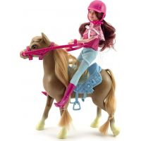 Kôň s bábikou žokejkou