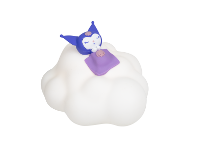 Kuromi dotyková lampa - obláčik