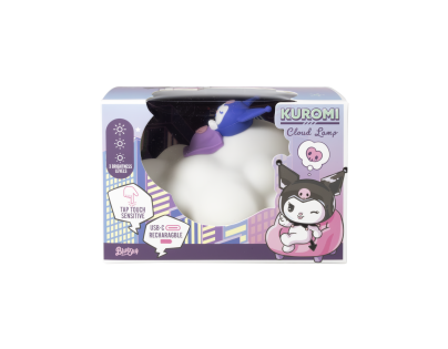 Kuromi dotyková lampa - obláčik