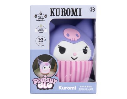 Kuromi svetlo SquishyGlo silikónové