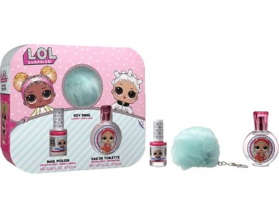 LOL darčeková sada EDT 30ml, lak na nechty, kľúčenka