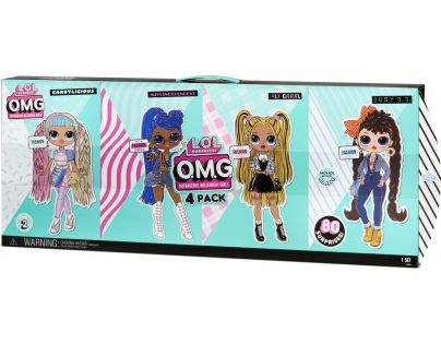 L.O.L. OMG Veľká segra 4-pack séria 2