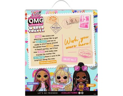 L.O.L. OMG Veľká ségra cestovateľka Fly Gurl