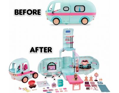 L.O.L. Surprise 2-in-1 Glamper karavan 55 doplňků