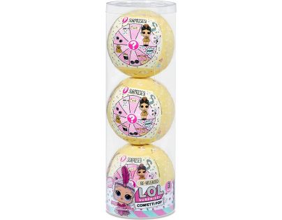 LOL Surprise 3 bábiky Confetti Showbaby