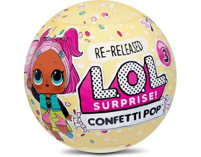 LOL Surprise 3 bábiky Confetti Showbaby