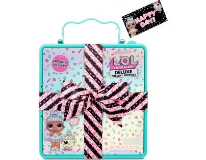 LOL Surprise Deluxe Present Darčekové prekvapenie Zelené