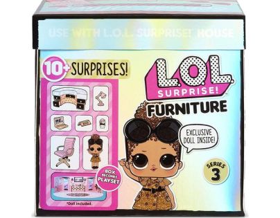 L.O.L. Surprise! Nábytek s panenkou - Ředitelna & Boss Queen