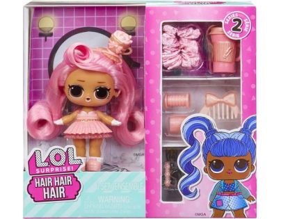 L.O.L. Surprise! Hair Hair Hair Vlasatica S2 PDQ svetlo ružové vlasy