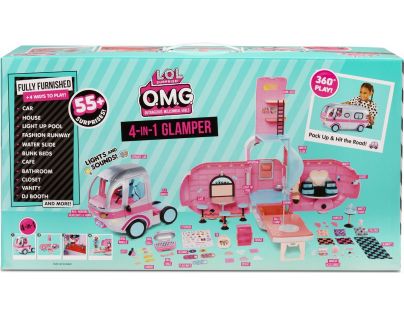 L.O.L. Surprise! Karavan 4-in-1 strieborný