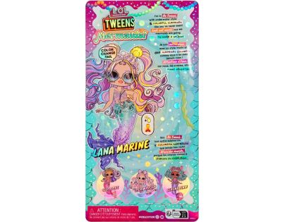 L.O.L. Surprise! Morské panny Tweens bábika Lana Marine