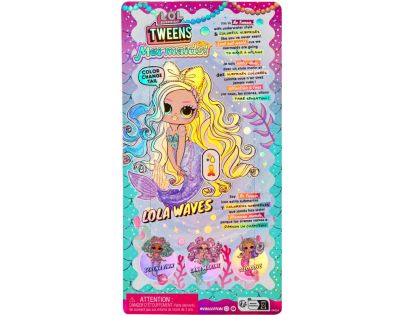 L.O.L. Surprise! Morské panny Tweens bábika Lola Waves - Poškodený obal