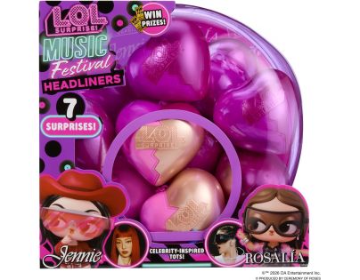 L.O.L. Surprise! Music Festival bábika ako Black Pink, PDQ