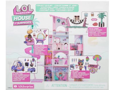 L.O.L. Surprise! Nábytok s bábikou Pojazdný ateliér & Splatters