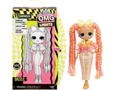 LOL Surprise Neónová Veľká ségra OMG Dazzle