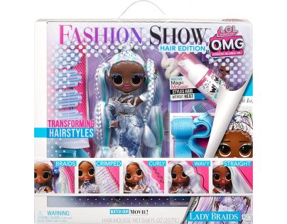 L.O.L. Surprise! OMG Fashion Show Hair Veľká ségra Lady Braids