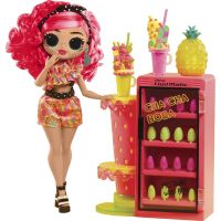 L.O.L. Surprise! OMG Nechtové štúdio s bábikou Pinky Pops Fruit Shop - Poškodený obal